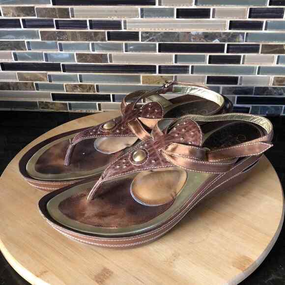 Cole Haan G series wedge sandals 10.5 - Picture 2 of 7